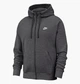 Толстовка чоловіча Nike Sportswear Club Fleece S Сірий BV2645-071 - зображення 1