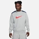 Свитшот мужской Nike M Nsw Sp Flc Crew Bb S Серый FN0245-064 - изображение 1