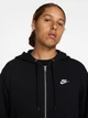 Кофта чоловіча Nike M Nk Club Ft Fz Hoodie 2XL чорний FN3884-229 - зображення 4