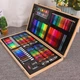 Художественный набор для рисования Digital Art Set Wood, 220 предметов - изображение 2
