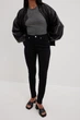Джинси Skinny NA-KD чорний WRXGO795 38 - изображение 2