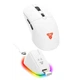 Fantech WG9RD Kanata - мышь игровая беспроводная, симметричная, 12000 DPI, 1000 Гц, 120 IPS, 25G, Huano 20 млн кликов, White - изображение 4