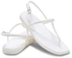 Жіночі крокси сандалі Crocs Miami Thong Flip Chalk (41-42, білий) - изображение 1