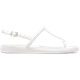 Жіночі крокси сандалі Crocs Miami Thong Flip Chalk (41-42, білий) - изображение 3