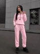 Костюм женский теплый из флиса розового цвета 39447 42/44 - изображение 5