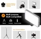 LED-відеосвітло NinkBox 96 LED для камери, 3000-6500 K, CRI95+, акумулятор 4000 мА·год - зображення 3