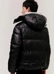 H&M Чоловіча блискуча стьобана куртка Windproof Water Repellent чорна XL, арт.1196497001005 - зображення 2