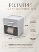 Настенный держатель для туалетной бумаги серый 24×22×14 см с полкой выдвижным ящиком и диспенсером для ванной (49676122) - изображение 3