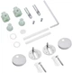 Инсталляция Grohe Rapid SL Solido 38971000 + панель смыва Even 38966KV0 черная глянцевая + унитаз подвесной Kroner Eifel WHI493436 Tornado с сиденьем Soft Close дюропласт (38971966KV0KE49T) - изображение 17