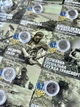 Повний набір з 13 монет НБУ ЗСУ В Буклетах 10 грн Гвардія ППО Поліція Тероборона Медики ДСНС Безпілотних та інші - изображение 4