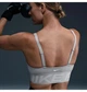 Спортивний топ жіночий Nike W Np Indy Plunge Bra Bold Grey M Сірий HF7324-077 - зображення 2