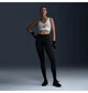 Спортивний топ жіночий Nike W Np Indy Plunge Bra Bold Grey M Сірий HF7324-077 - зображення 3