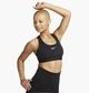 Спортивный топ женской Nike Swoosh Medium Support Padded Sports Bra S Чорний DX6821-010 - изображение 1