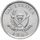Конго-ДРК 1 лікута 1967 рік Монети світу - изображение 2