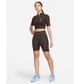 Спортивний топ жіночий Nike Sportswear Women's Ribbed Short-Sleeve Top M Коричневий FJ5253-220 - зображення 3