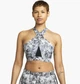 Спортивний топ жіночий Nike W Nk Df Swsh Wrap Bra Aop XS Комбінований DX1778-010 - зображення 1