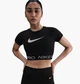 Спортивний топ жіночий Nike Pro Black XS Чорний HV3673-010 - зображення 1