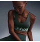 Спортивний топ жіночий Nike Indy Plunge Medium-Support Bold Bra S Зелений HF7324-338 - зображення 1