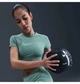 Спортивний топ жіночий Nike Pro Turquoise S Бірюзовий HV3673-017 - зображення 3