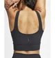 Спортивний топ жіночий Nike Yoga Luxe Crop Tank XS Чорний CV0576-010 - зображення 4