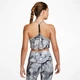 Спортивний топ жіночий Nike Dri-Fit Printed Cropped Tank Top S Сірий DV9866-010 - зображення 2