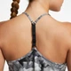 Спортивний топ жіночий Nike Dri-Fit Printed Cropped Tank Top S Сірий DV9866-010 - зображення 4