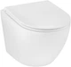 Инсталляция Grohe Rapid SL Solido 38971000 + панель смыва Even 38966KV0 черная глянцевая + унитаз подвесной Kroner Harz WHI493736 Tornado с сиденьем Soft Close дюропласт (38971966KV0KH49T) - изображение 9
