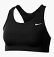 Спортивний топ жіночий Nike Swoosh Bra Non Pad XS Чорний BV3630-010 - зображення 6