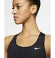 Спортивний топ жіночий Nike Swoosh Bra Non Pad XS Чорний BV3630-010 - зображення 4