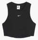 Спортивний топ жіночий Nike Sportswear Chill Knit Women's Tight Cropped Mini S Чорний FB8279-010 - зображення 1