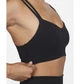 Спортивний топ жіночий Nike Alate Trace Bra XS Чорний DO6608-010 - зображення 6