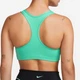 Спортивный топ женской Nike Swoosh Sujetador Deportivо M Зелений BV3636-369 - изображение 4