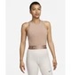 Спортивний топ жіночий Nike Pro Dri-Fit Crop Top Brown S Коричневий FQ7934-283 - зображення 2