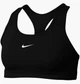 Спортивний топ жіночий Nike W Nk Df Swsh 1Pp Bra XS Чорний BV3636-010 - зображення 7