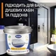 Эмаль для реставрации душевых поддонов и ванн Plastall Middle 1300г Белая с моющим средством Пластал - изображение 3