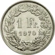 Швейцарія 1 франк 1970 рік Монети світу - изображение 1