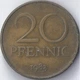 Німеччина 20 пфенігів 1983 рік Монети світу - изображение 1