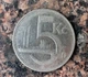 Срібна монета 5 крон Чехословаччина 1928 рік Маса: 7 грам Срібло: 500 проба - изображение 1