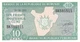 10 Франків 2001 рік Банкнота Бурунді Африка UNC - изображение 1