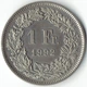 Швейцарія 1 франк 1992 рік Монети світу - изображение 1