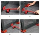 Набір роликів для переміщення меблів Asson Furniture Mover Rollers - зображення 4