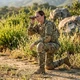 Набор тактической защиты Eagle KN-04 наколенники и налокотники 18х14.5 см нейлоновые с вентиляцией COOLMAX Песочный комплект - изображение 8