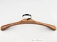 Вешалка для одежды Hanger SBRB445 44,5 см деревянная с расширенными плечами коричневого цвета - изображение 3