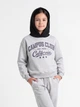 Спортивный костюм худи+штаны для девочки LAWA P-GB02346 158 см Светло-серый меланж shop (2000999563102) - изображение 3