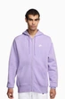 Толстовка чоловіча Nike Club Full-Zip M Фіолетовий FN3861-515 - зображення 1