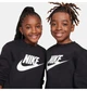 Детский свитшот Nike Sportswear Club Fleece M Черный FD2992-010 - изображение 3