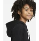 Підліткове худі Nike G Nsw Club Ft Crop Hoodie Hbr 147-158 СM Чорне DC7210-010 - зображення 3