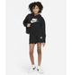 Підліткове худі Nike G Nsw Club Ft Crop Hoodie Hbr 147-158 СM Чорне DC7210-010 - зображення 5