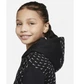 Підліткове худі Nike Big Kids (Girls) Printed Fleece Hoodie L Чорне DM8231-010 - зображення 3