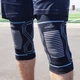 Наколенники Active Point хлопок S/M черные синие - изображение 3